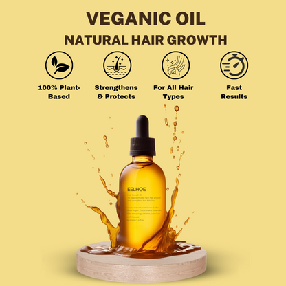 Veganic natural hair growth oil